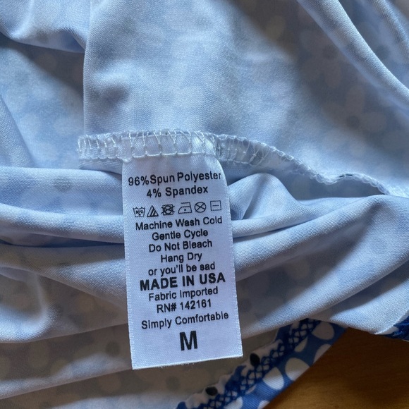 Periwinkle Lularoe Irma - Picture 4 of 4